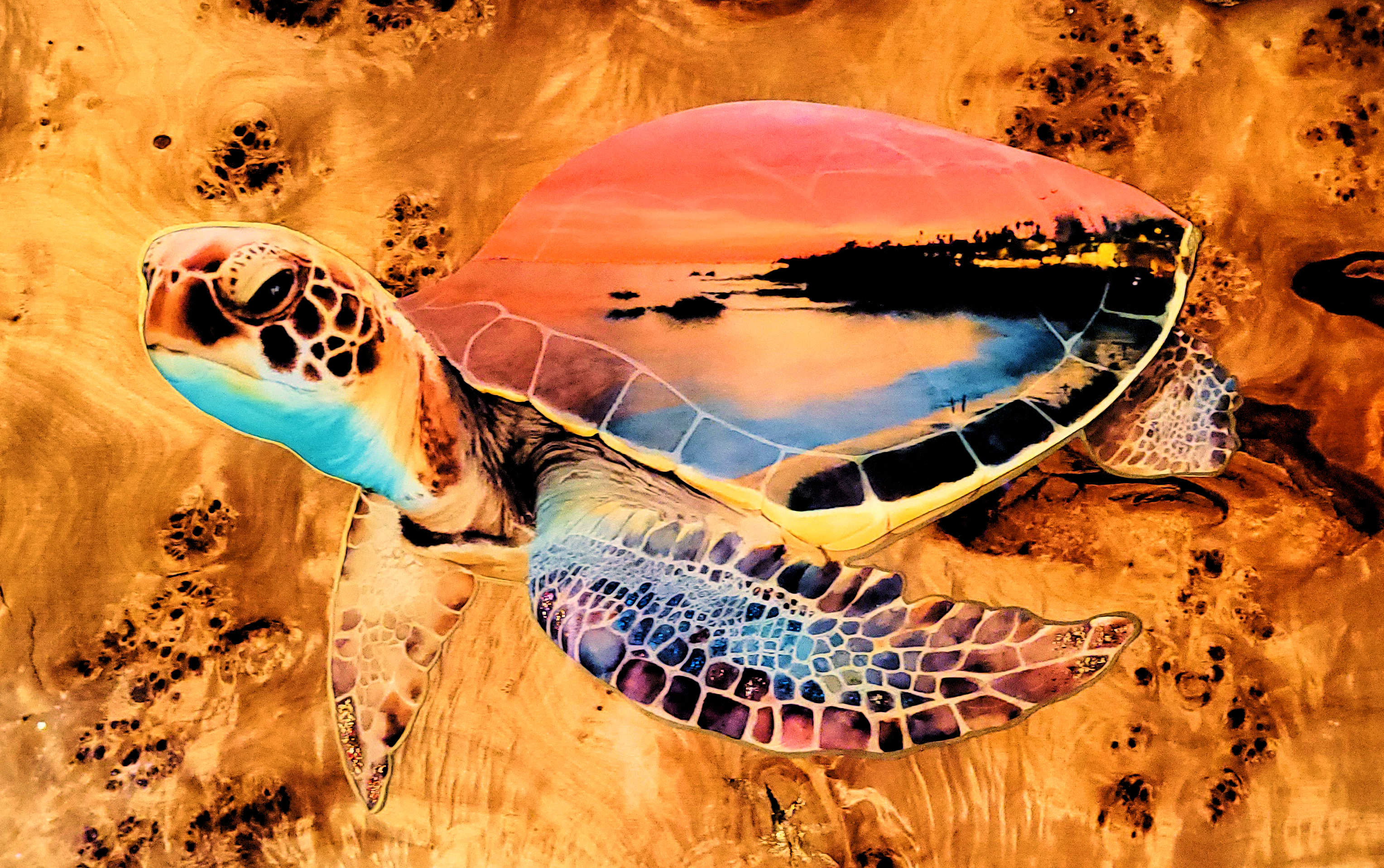 Tortuga Laguna - Seaside Coffee Table